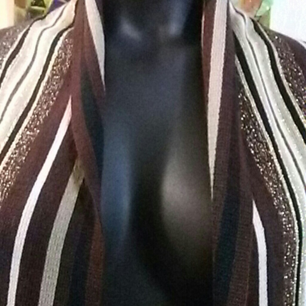 Must Bundle: Striped Fringed Scarf - Picture 2 of 5